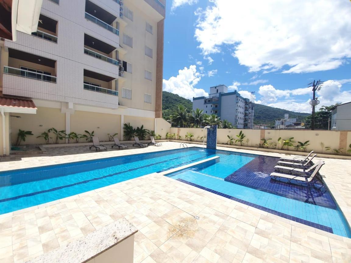 Lindo Apto Com 3 Quartos, Apenas 1 Quadra Da Praia Das Toninhas Apartment Ubatuba Bagian luar foto